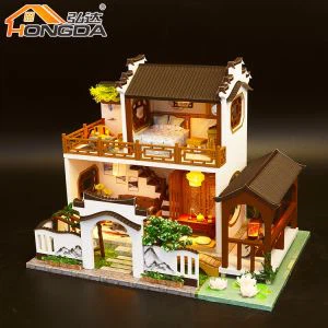 Minijaturna svjetla kućice za lutke